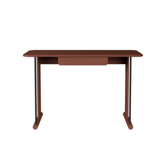 Desk with drawer Agenda 07.01 reddish brown, 120x50x75, Snapp Form - DIMENSION