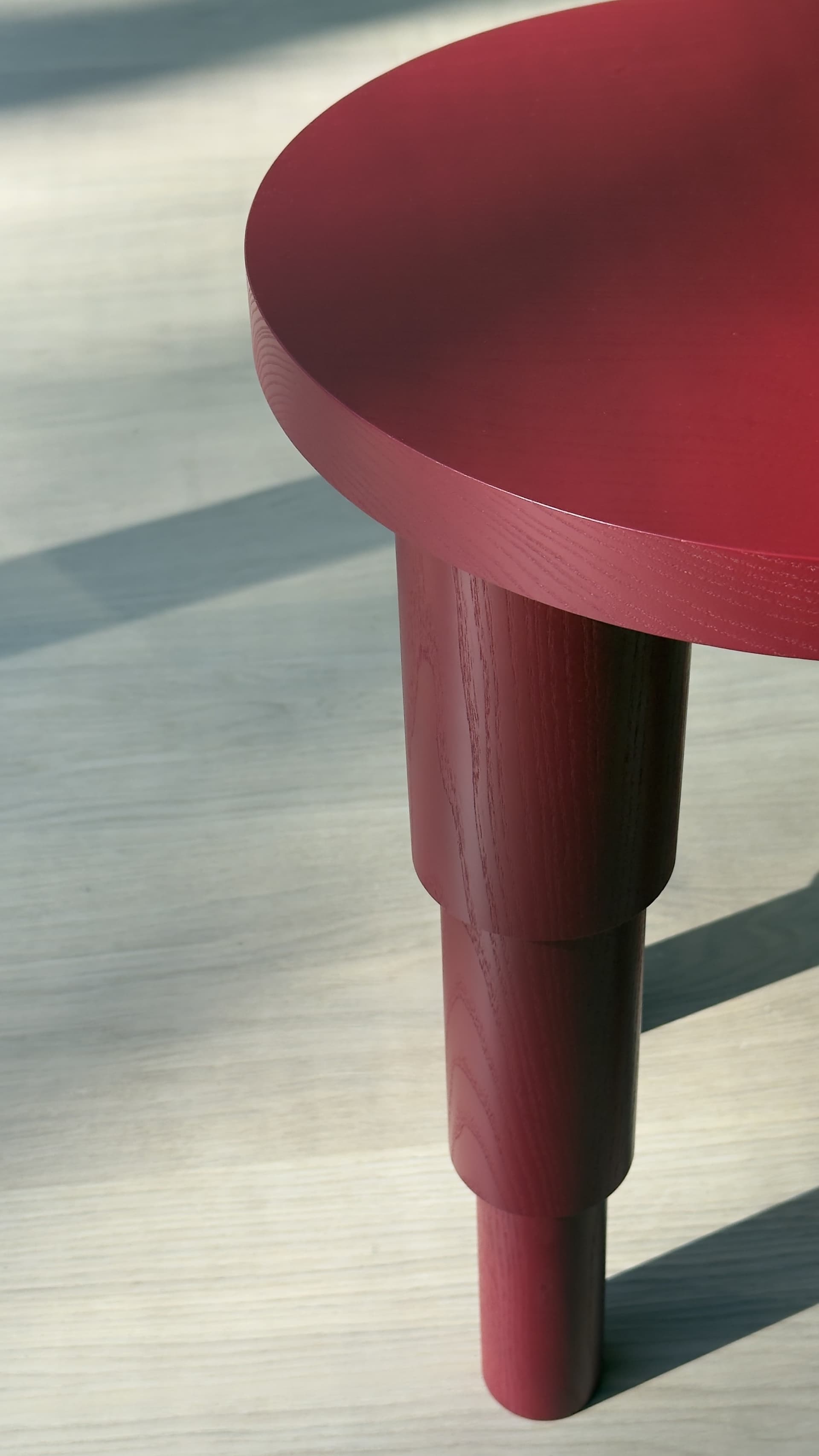 Side table Tele 01.01 dark blue,, Ø40, Snapp Form - 373223