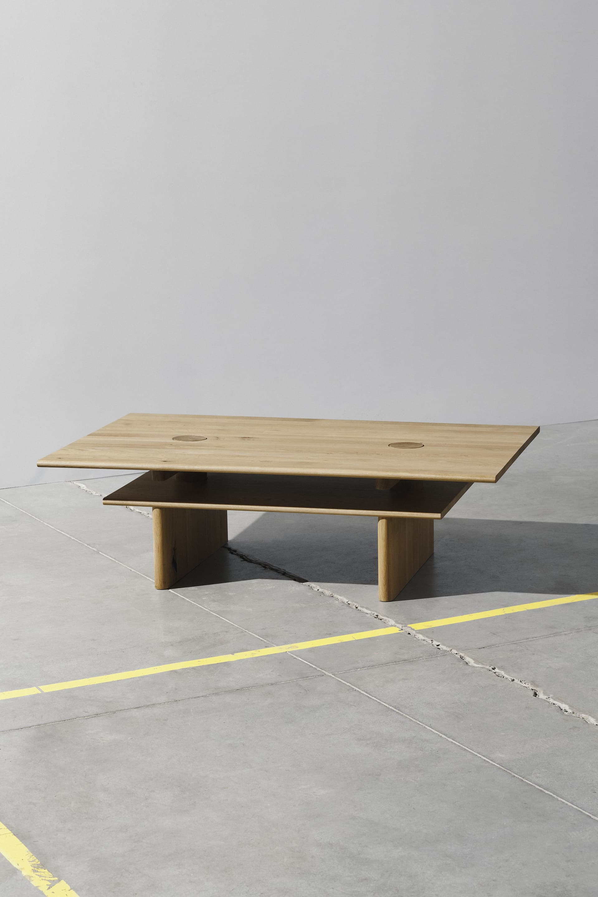 Coffee table Solis 02.02, American walnut 120x50, Snapp Form - 373275