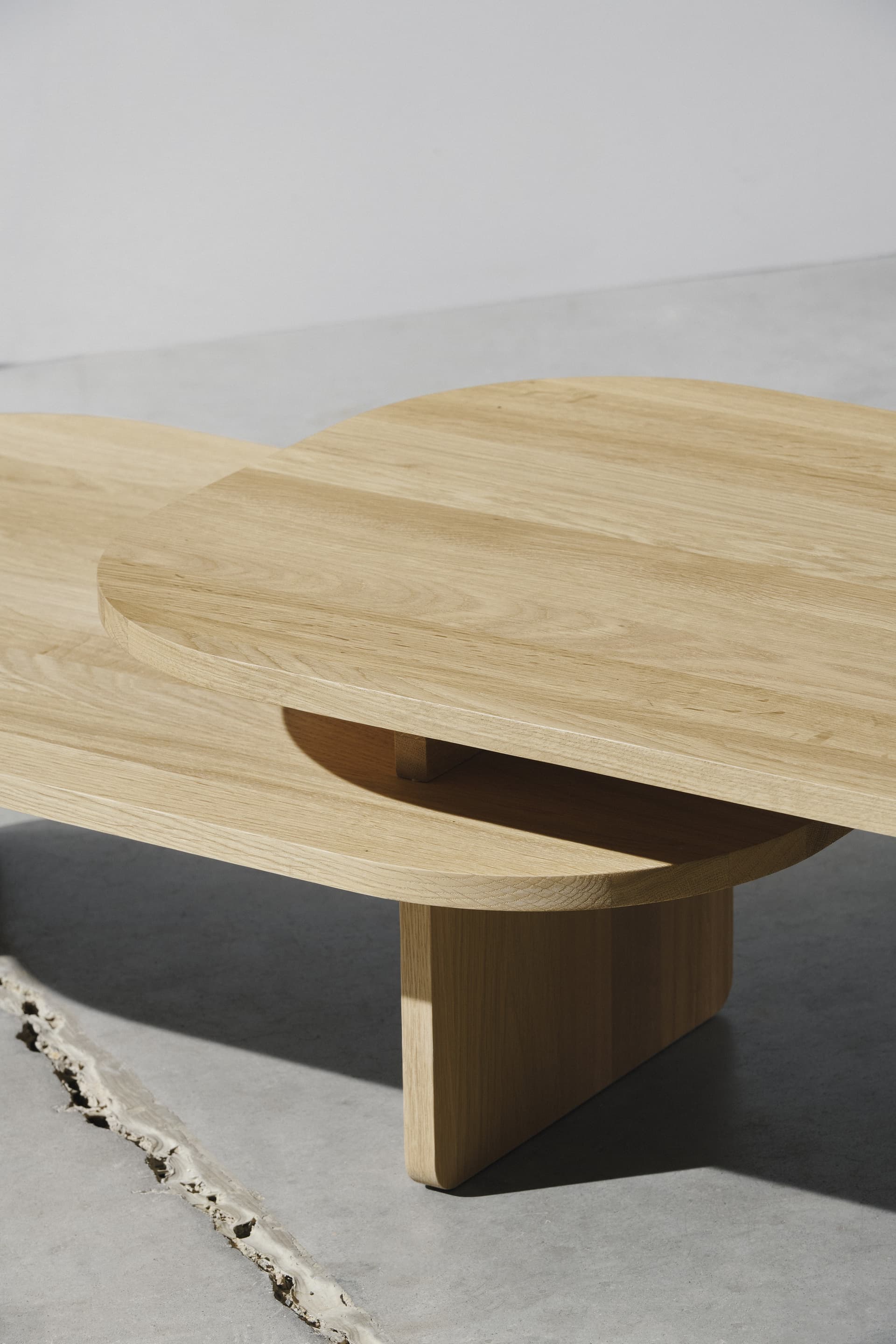 Coffee table Bandi 02.01 oak 120x50, Snapp Form - 373282