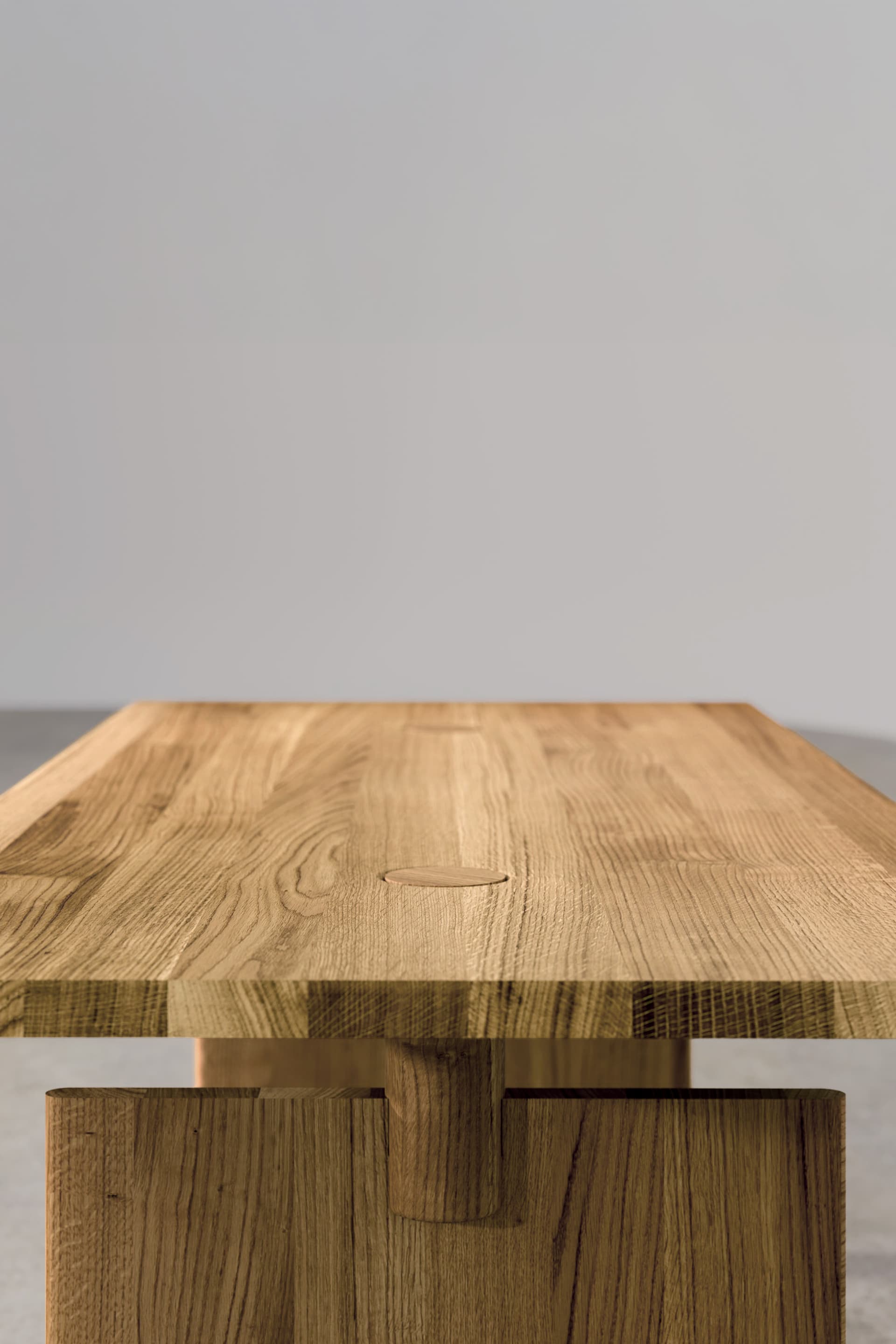 Table Solis 03.01 oak 180x90, Snapp Form - 373485