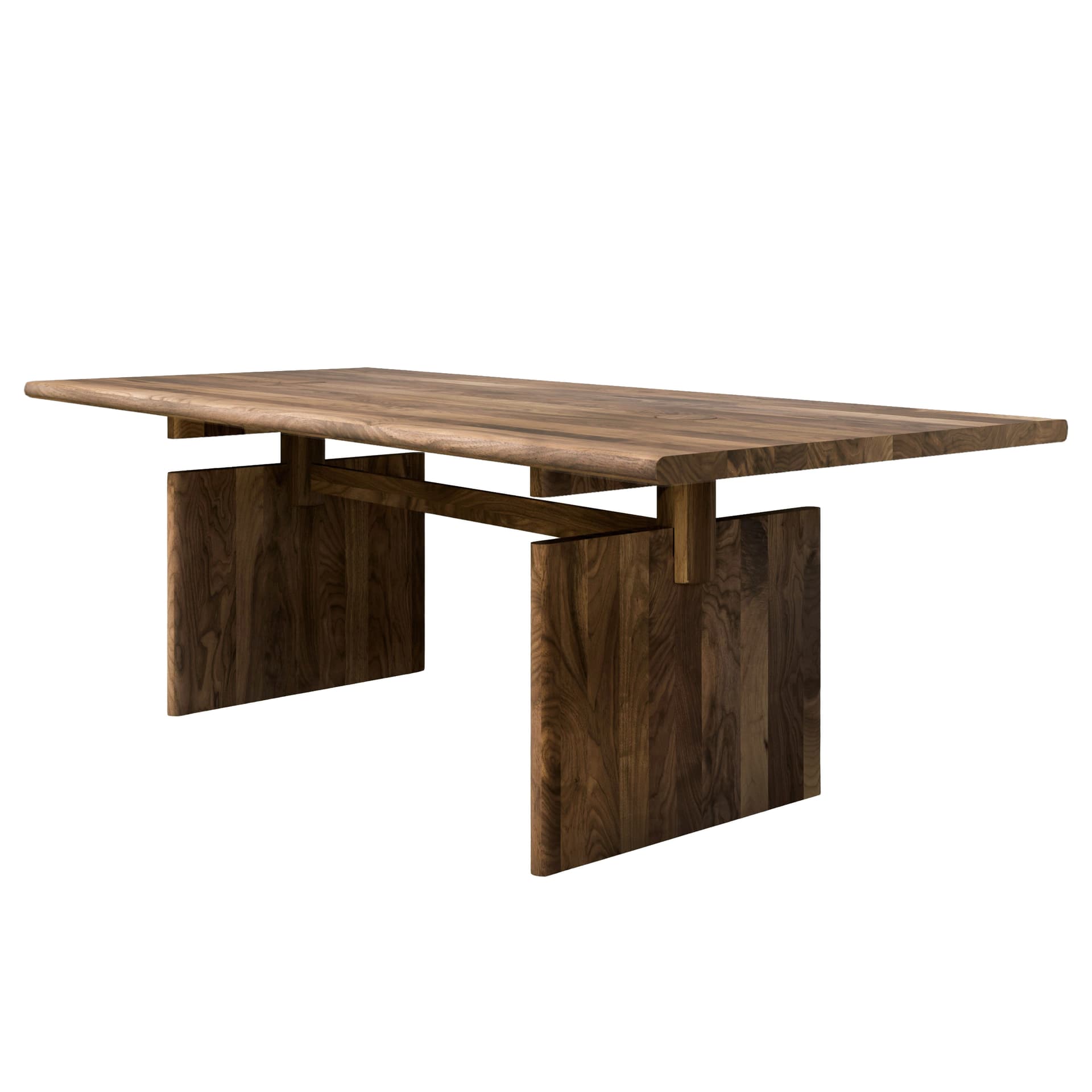Table Solis 03.01 American walnut 180x90, Snapp Form