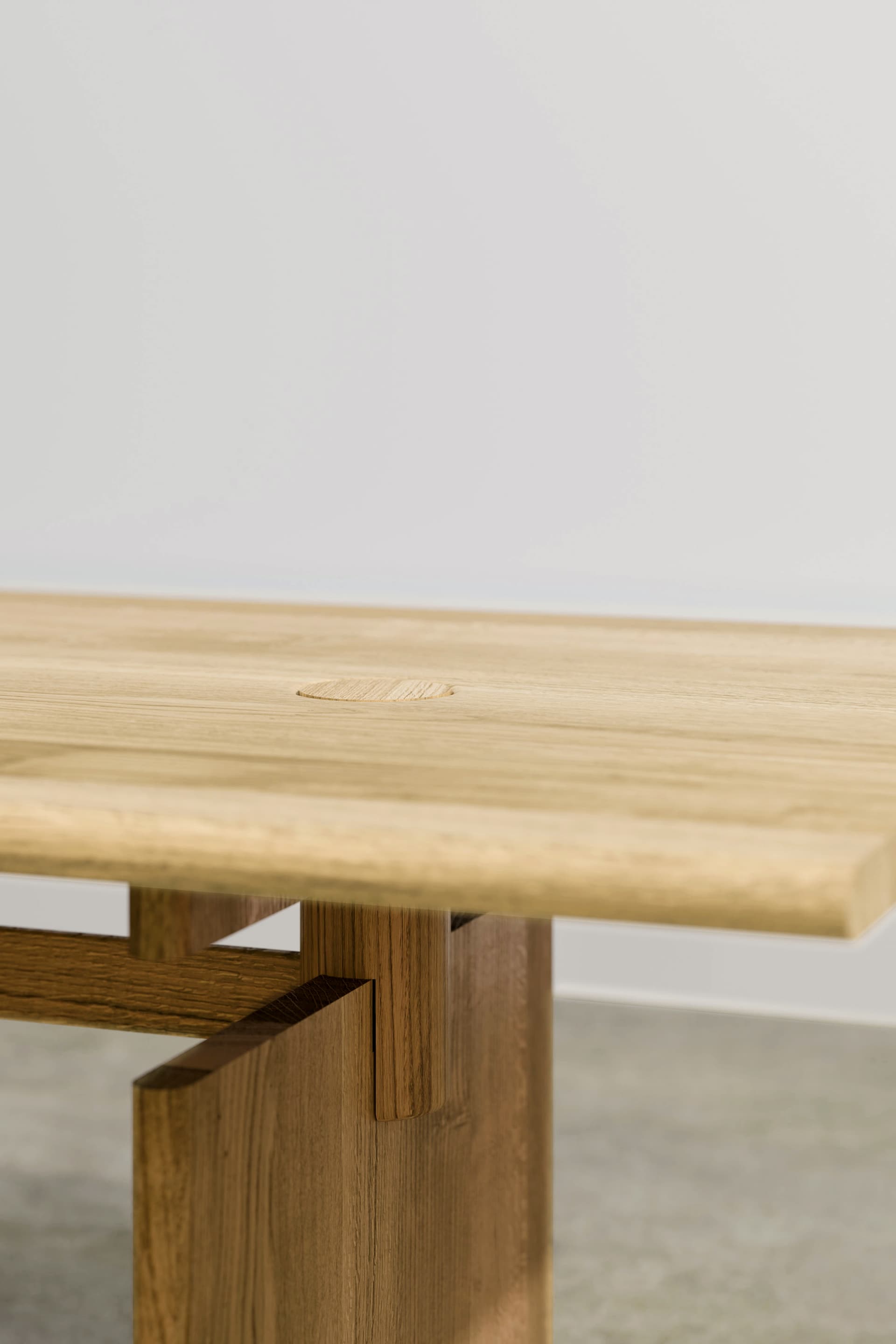 Table Solis 03.02 oak 220x100, Snapp Form - 373504