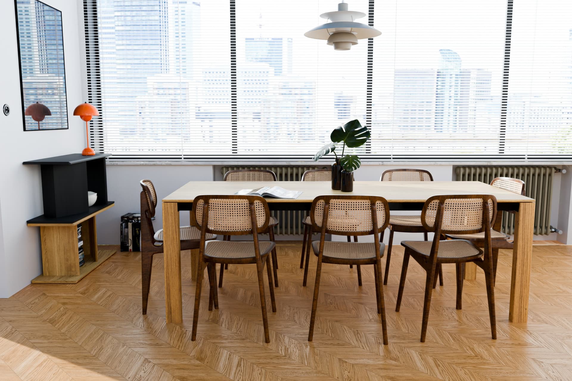 Table Aras 03.01 oak 160x90, Snapp Form - 373516