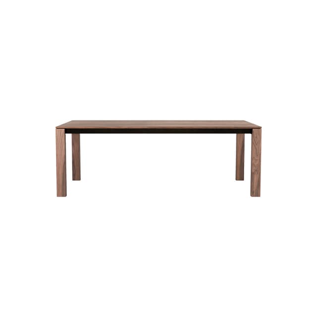 Table Aras 03.01 American walnut 160x90, Snapp Form - DIMENSION