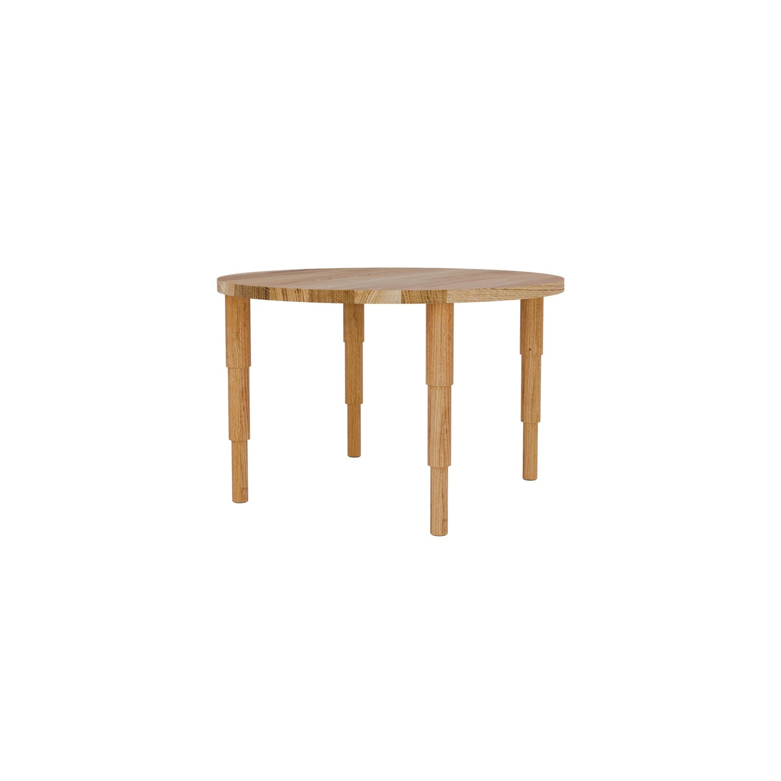 Table Tele Round 03.02 oak Ø120, Snapp Form