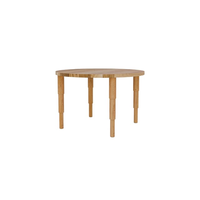 Table Tele Round 03.02 oak Ø120, Snapp Form - DIMENSION