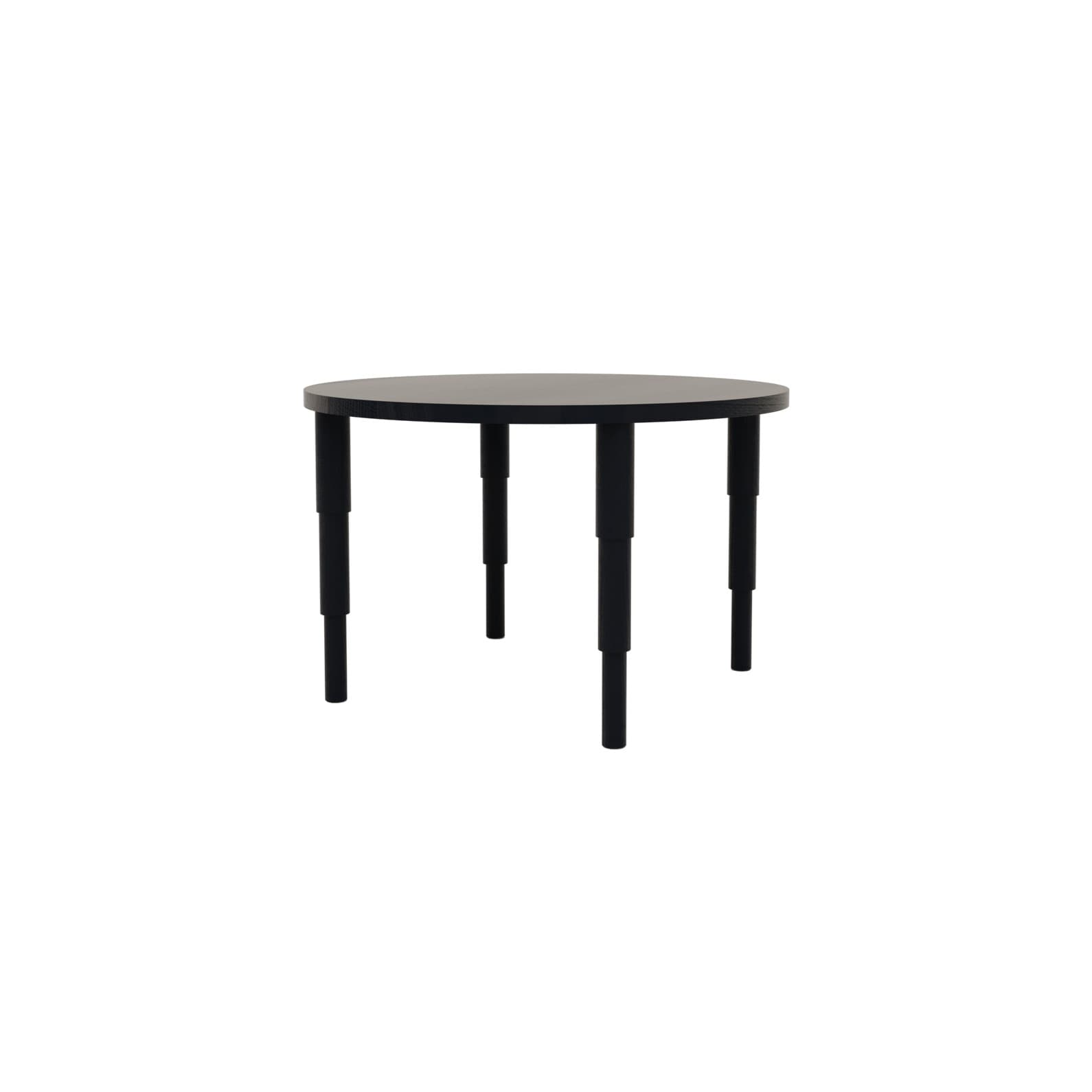 Table Tele Round 03.02 navy blue, Ø120, Snapp Form