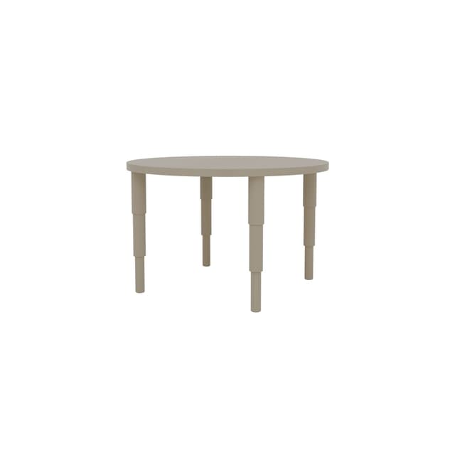 Table Tele Round 03.02 cashmere Ø120, Snapp Form - DIMENSION