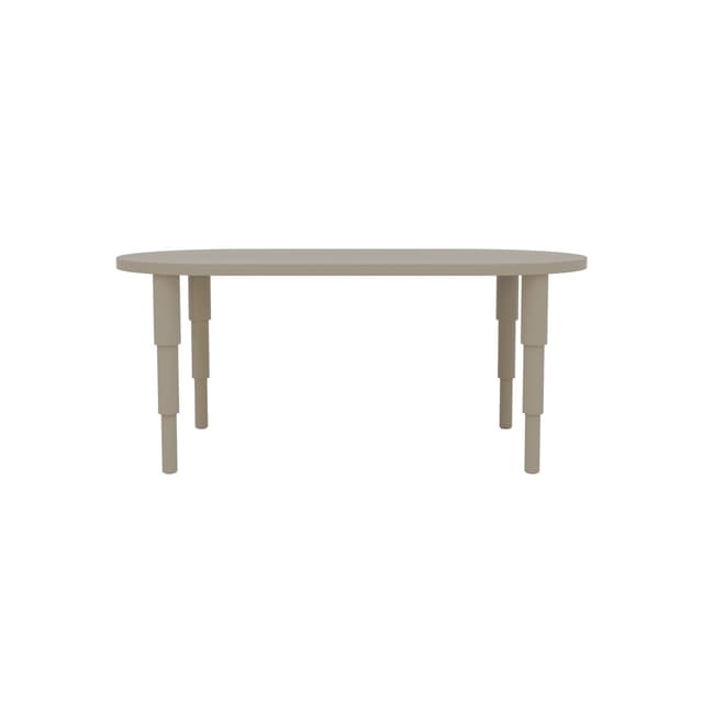 Table Tele tic 03.02 cashmere oak 180x90, Snapp Form - DIMENSION