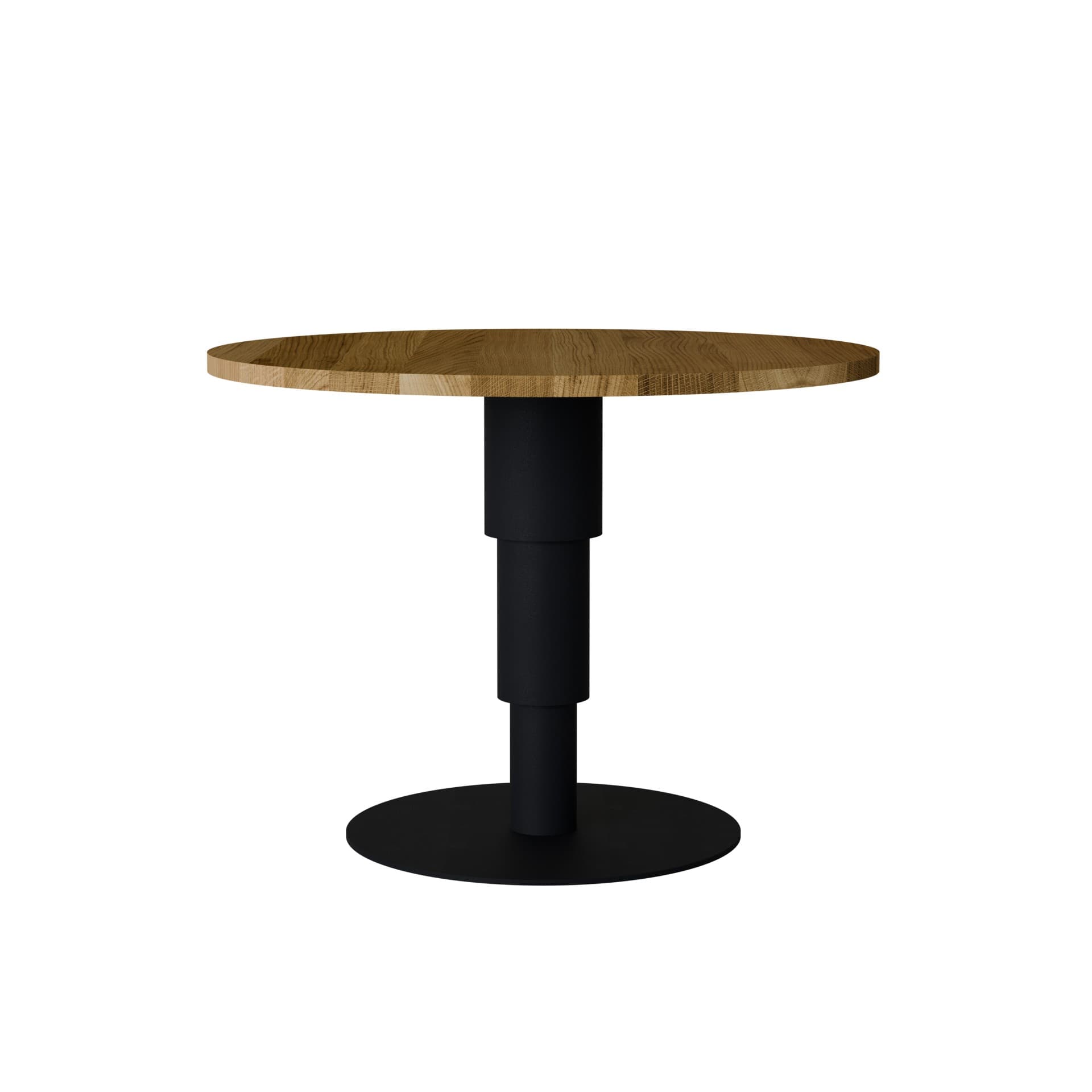 Table Tele one 03.01 oak Ø100, Snapp Form