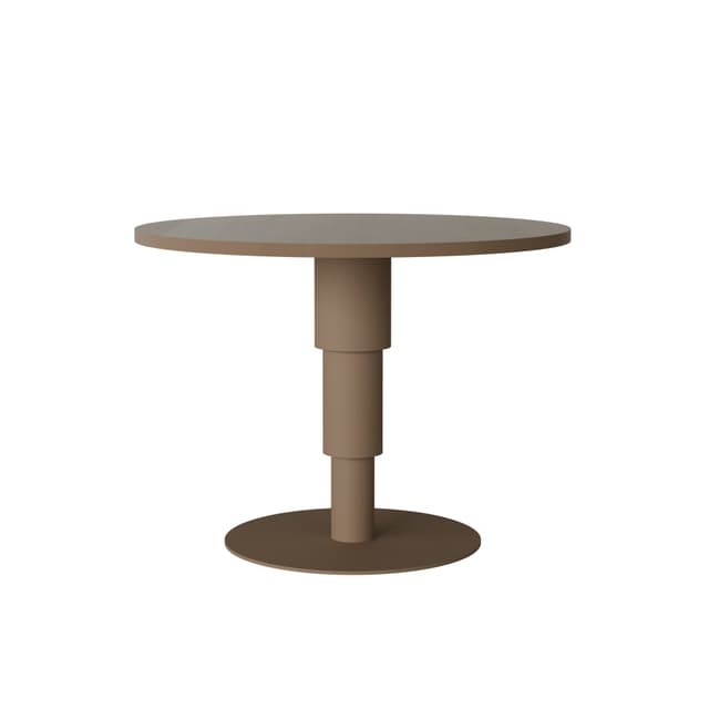 Table Tele one 03.01 cashmere ash Ø100, Snapp Form - DIMENSION