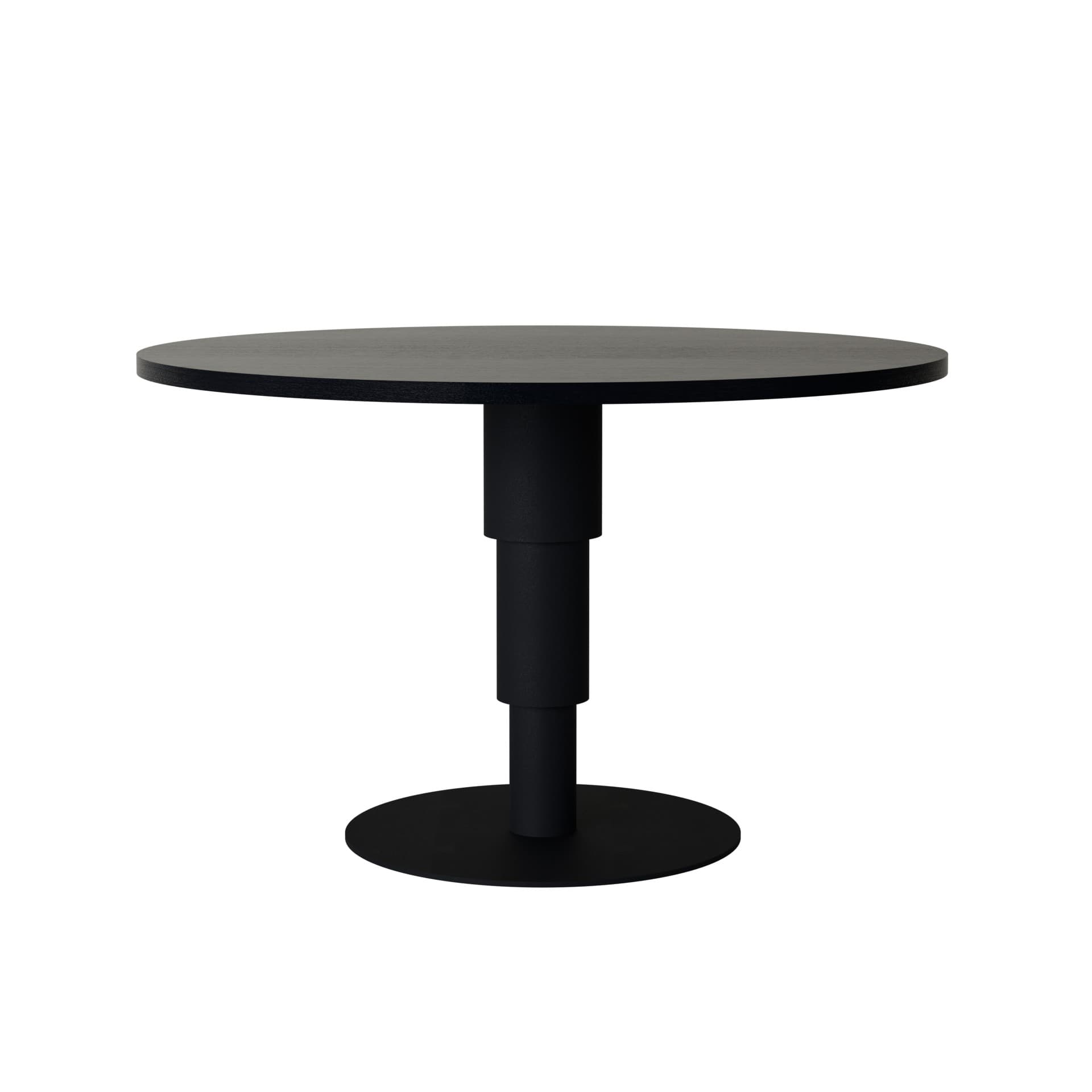 Table Tele one 03.02 navy blue Ø120, Snapp Form