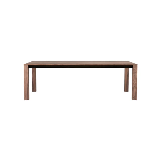 Extendable table Aras 04.01 American walnut 140-190x90, Snapp Form - DIMENSION
