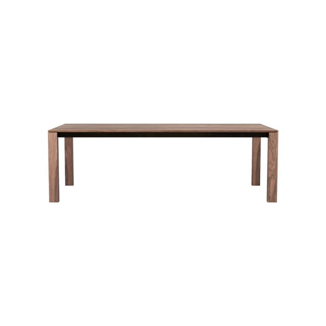 Extendable table Aras 04.02 American walnut 160-210x90, Snapp Form - DIMENSION