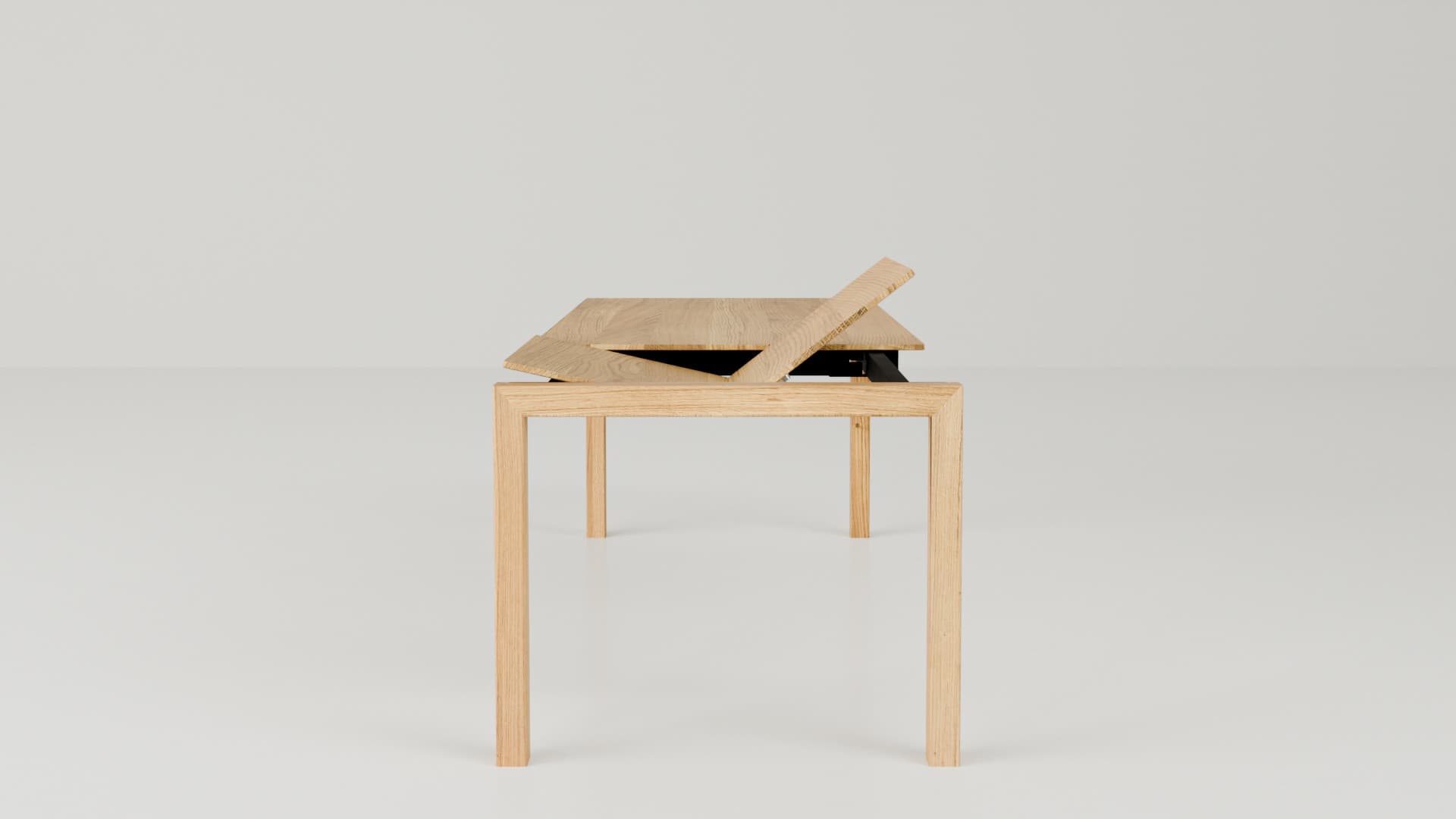 Extendable table Aras 04.03 oak, 180-260x90, Snapp Form - 373730
