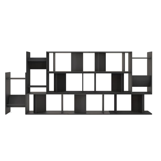 Shelving unit Vero 05, navy blue, 138x322x35, Snapp Form - DIMENSION
