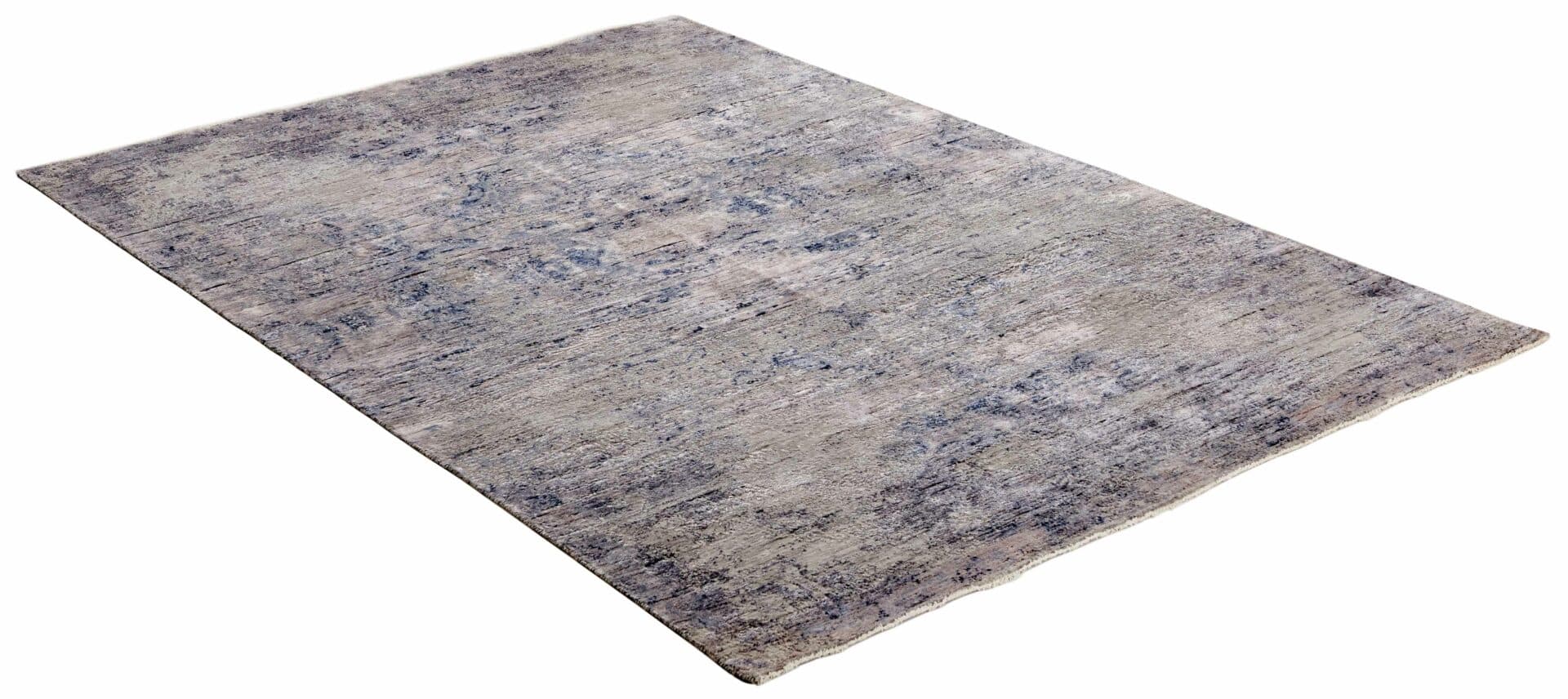 Rug Seduction grey beige blue white, 250x300, wool viscose, Reza's - 374142