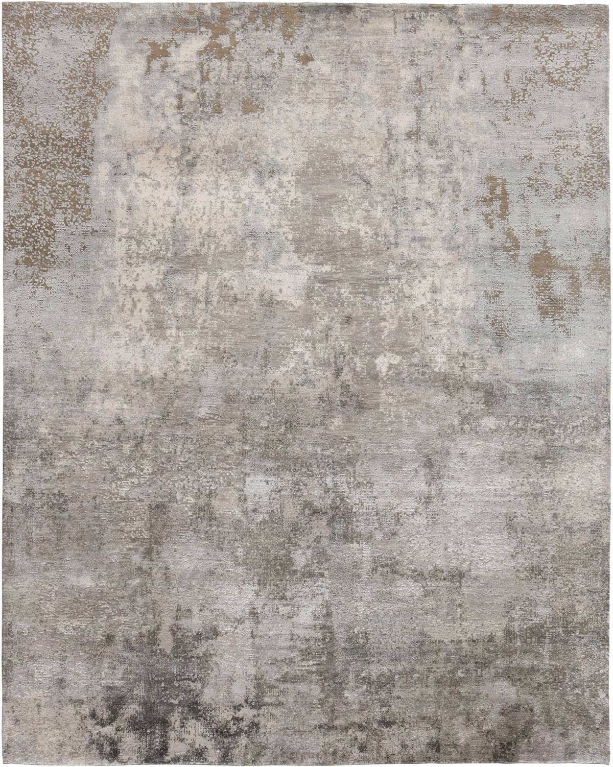 Rug Seduction beige grey brown, 170x240, wool viscose, Reza's