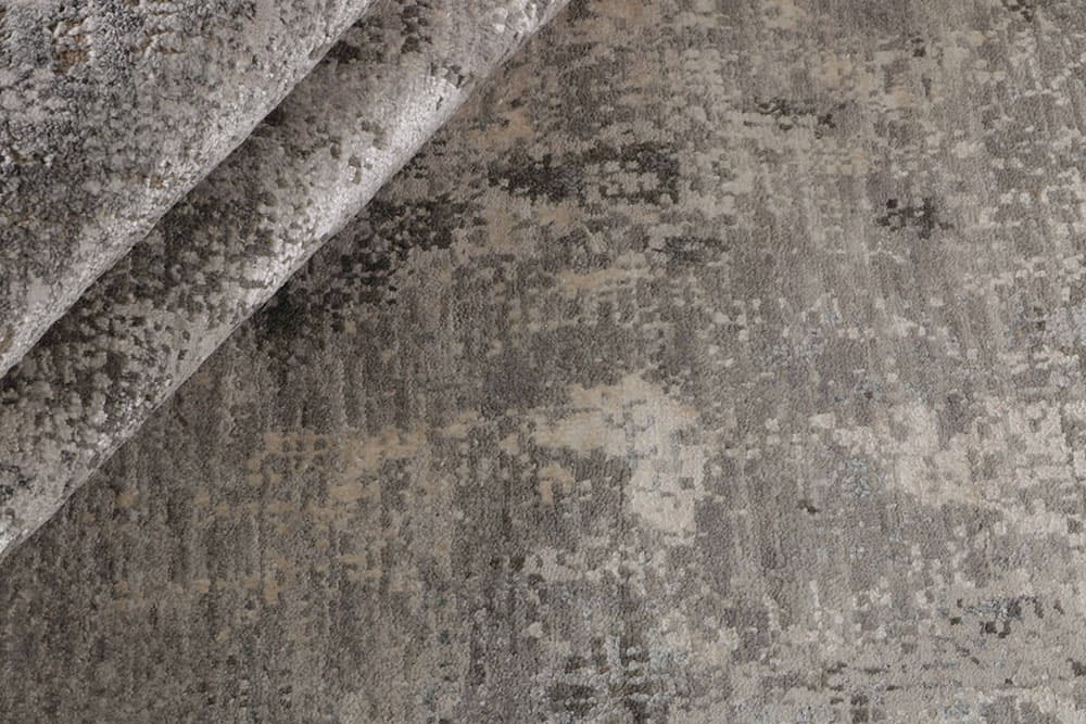 Rug Seduction beige grey brown, 170x240, wool viscose, Reza's - 374331