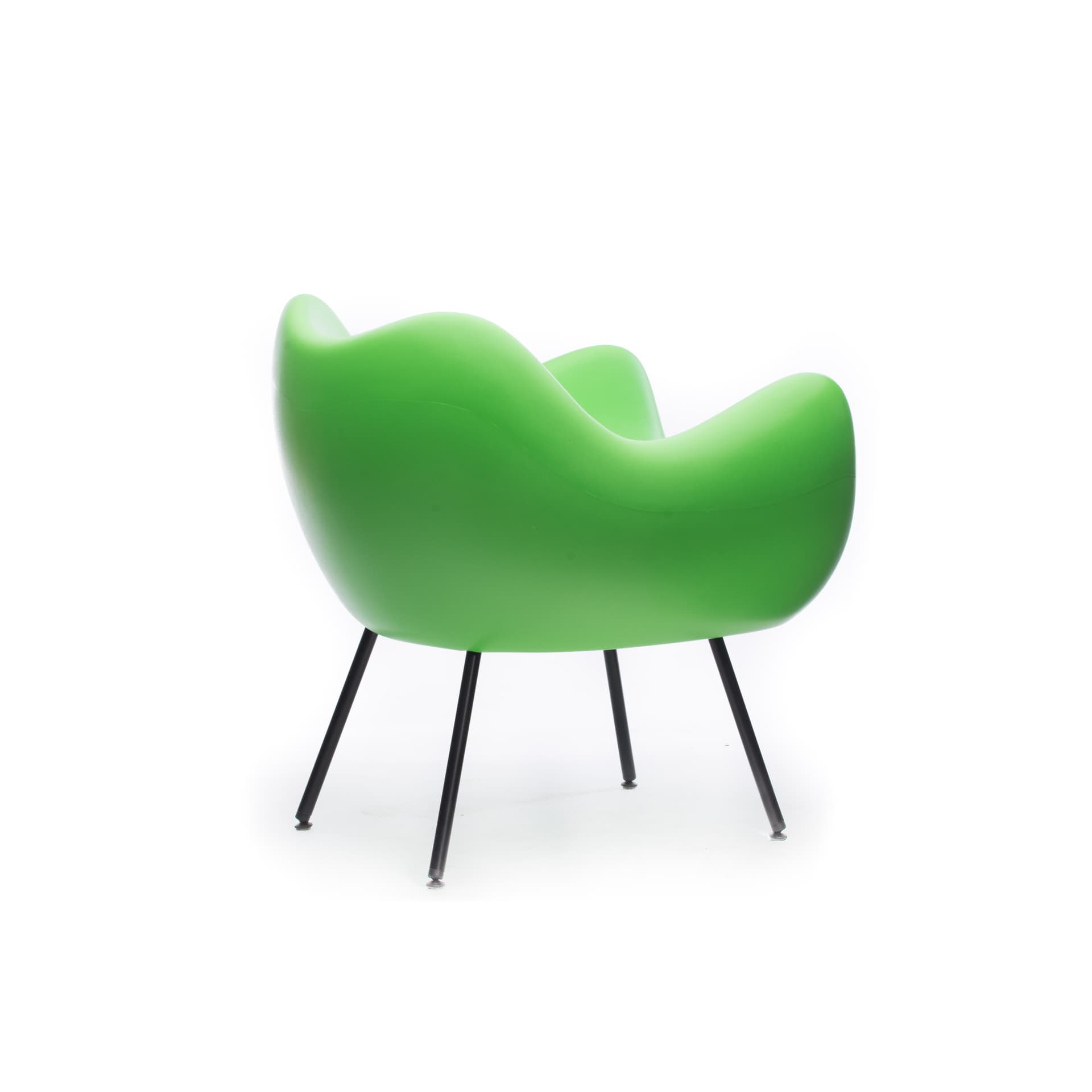 Fotel RM58 Matte jasny zielony, proj. R. Modzelewski, VZÓR - 3119