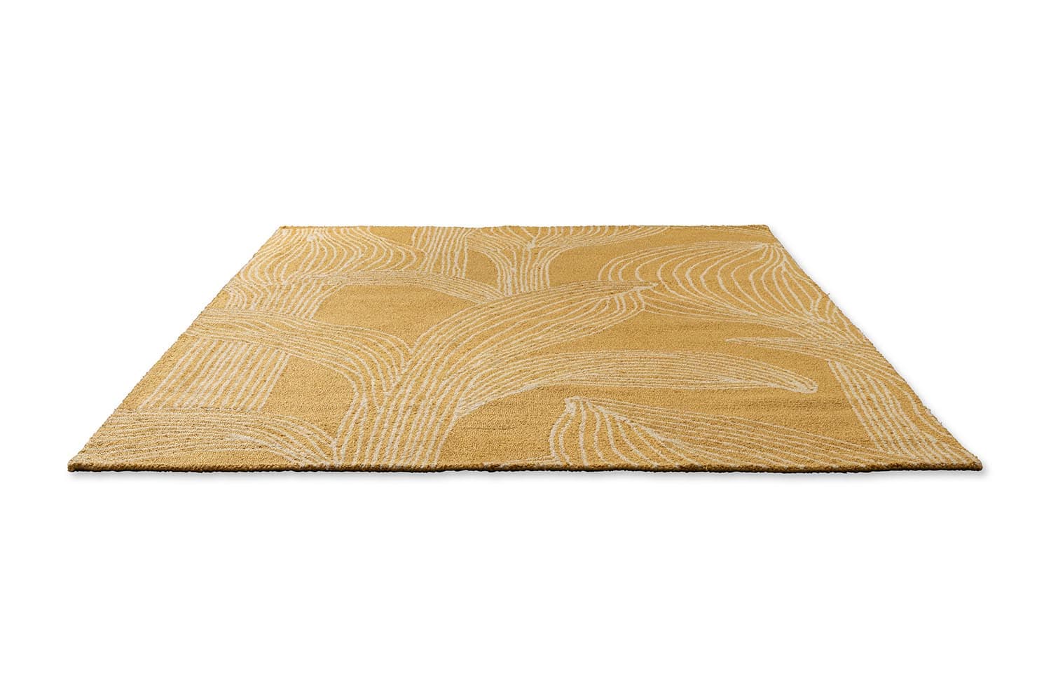 Dywan zewnętrzny Kukat Puhkeavat Straw żółty 250x350, Marimekko - 375924