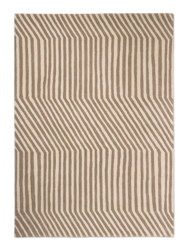 Rug Kalasaaski Greige beige, grey 140x200, wool, Marimekko - DIMENSION
