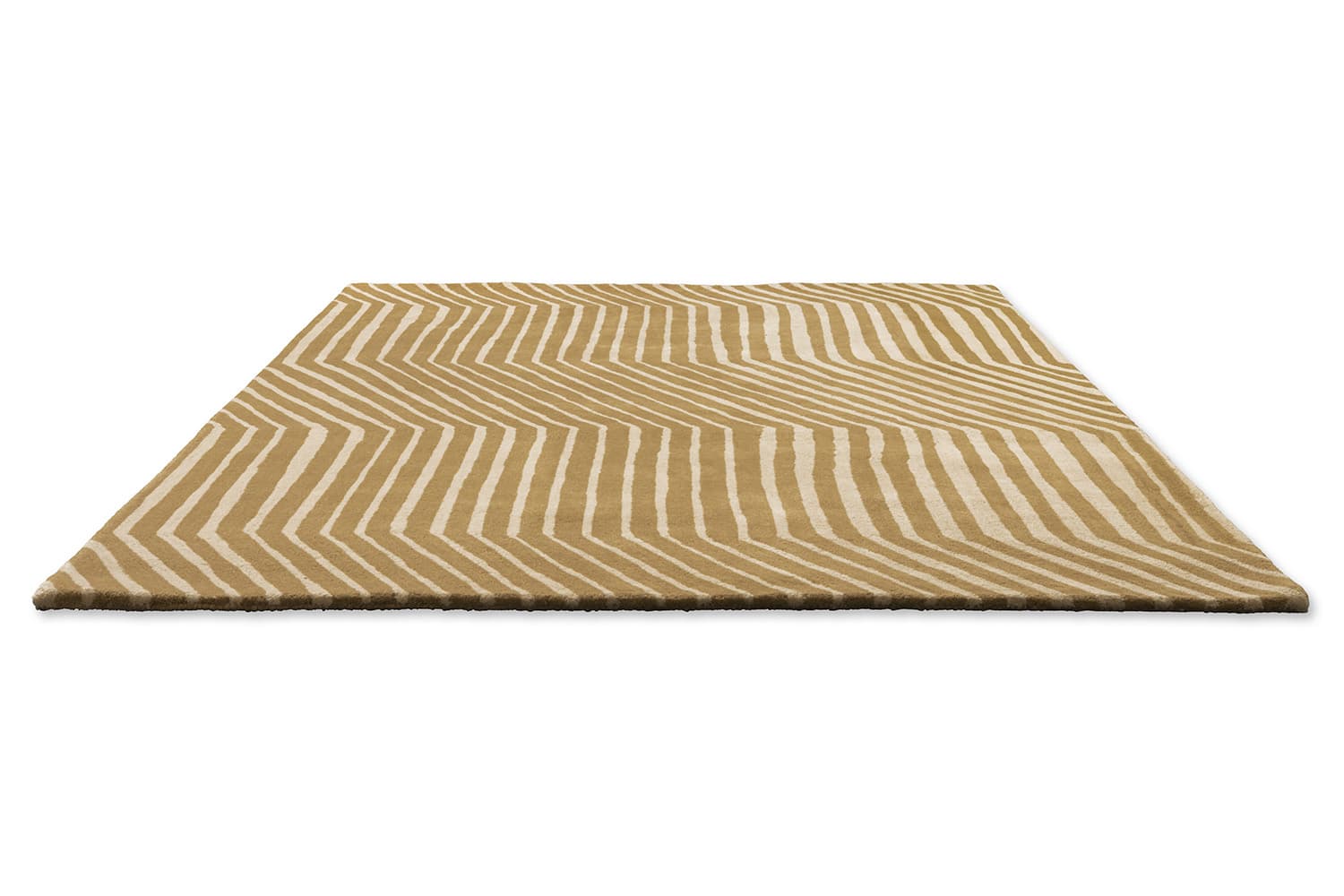 Dywan Kalasaaski Brass beżowy, żółty 140x200, wełna, Marimekko - 376122