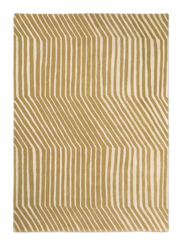 Dywan Kalasaaski Brass beżowy, żółty 140x200, wełna, Marimekko - WYMIARY