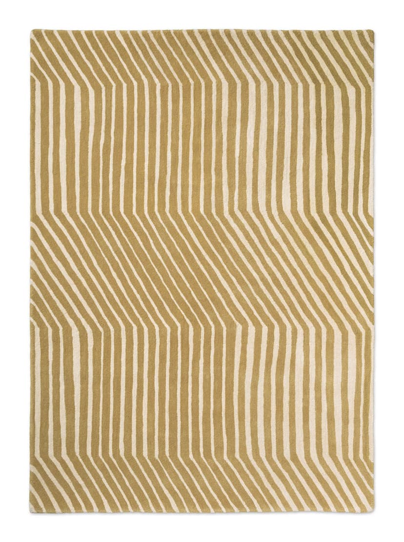Dywan Kalasaaski Brass beżowy, żółty 140x200, wełna, Marimekko