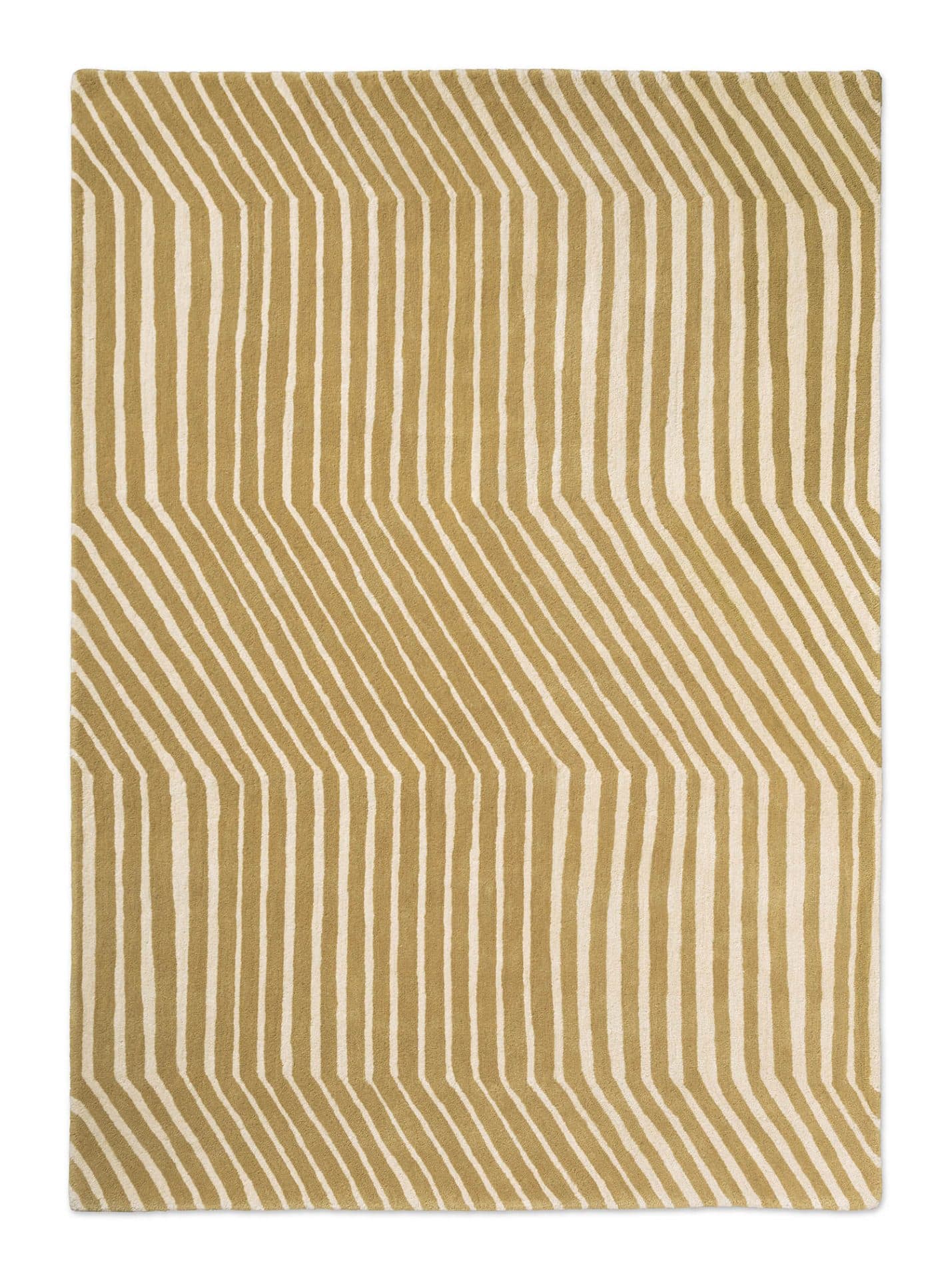 Rug Kalasaaski Brass beige, yellow 170x240, wool, Marimekko