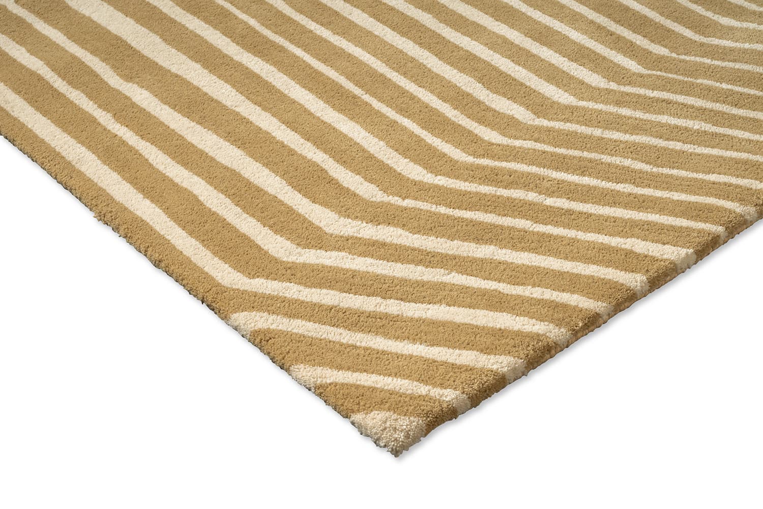 Rug Kalasaaski Brass beige, yellow 250x350, wool, Marimekko - 376139