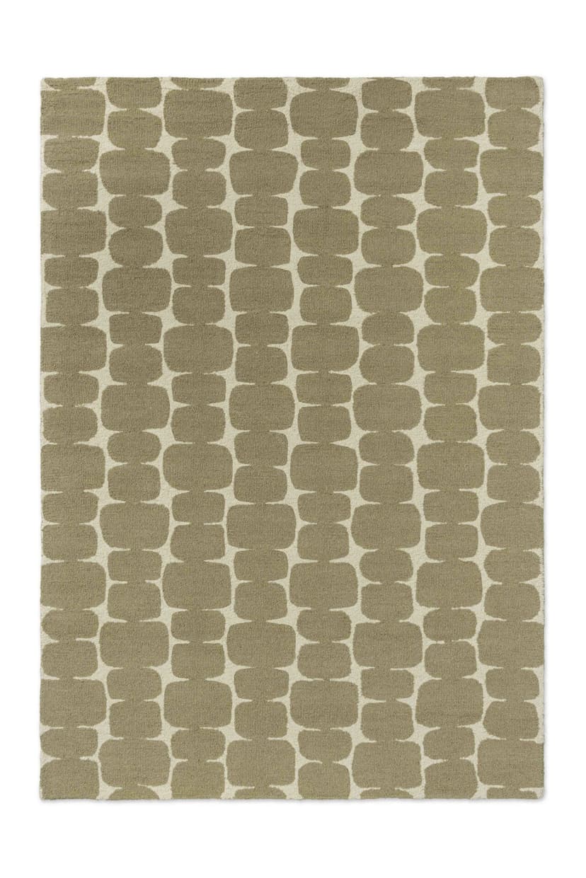 Rug Little Lohko Pebble, beige, 120x180 cm, wool, Scion Living