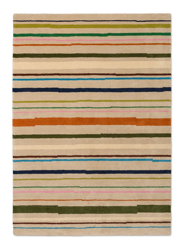 Rug Decor Shift Multi Beige beige, green, blue 140x200, wool, Brink&Campman - DIMENSION