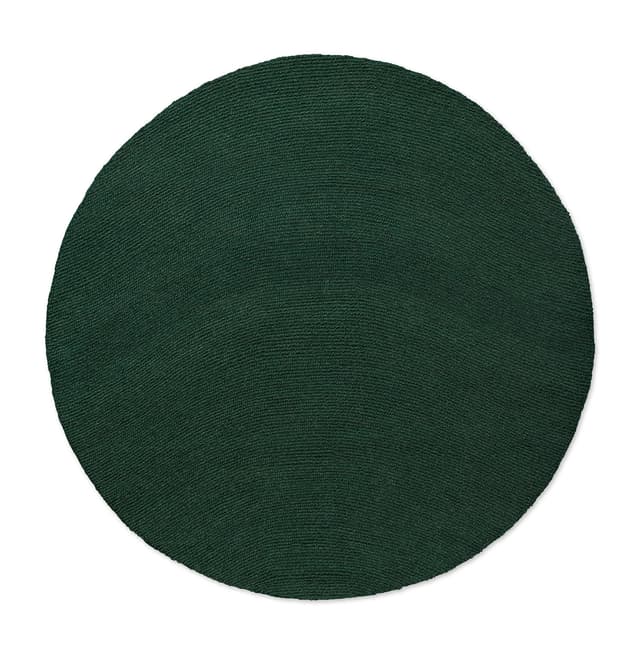 Rug Decor Echo Forest Round green 200x200, wool, Brink&Campman - DIMENSION