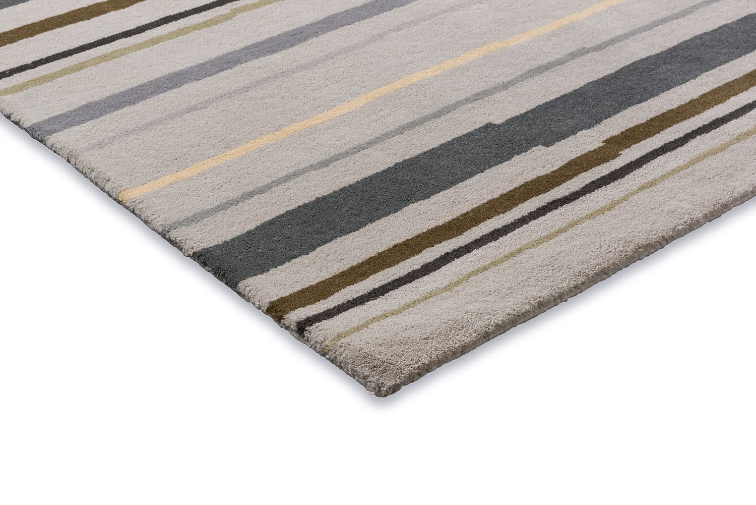 Rug Decor Shift Steel Metal grey 160x230, wool, Brink&Campman - 378313