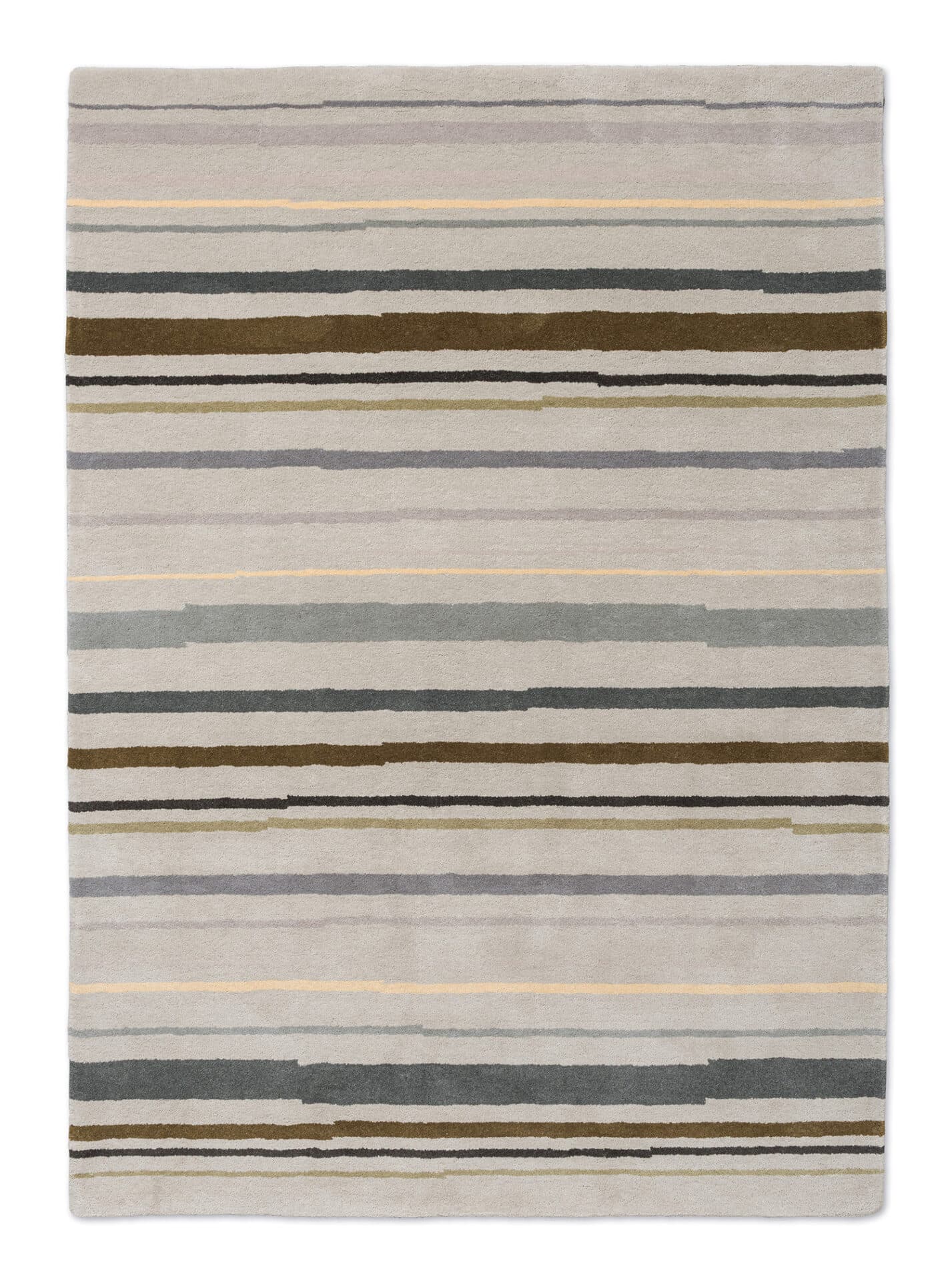 Rug Decor Shift Steel Metal grey 160x230, wool, Brink&Campman