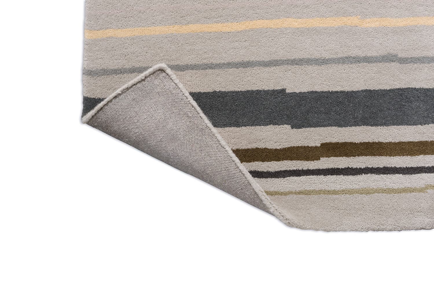 Rug Decor Shift Steel Metal grey 250x350, wool, Brink&Campman - 378324