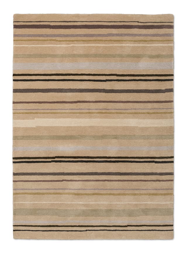 Dywan Decor Shift Mineral Sand beżowy 140x200, wełna, Brink&Campman - WYMIARY
