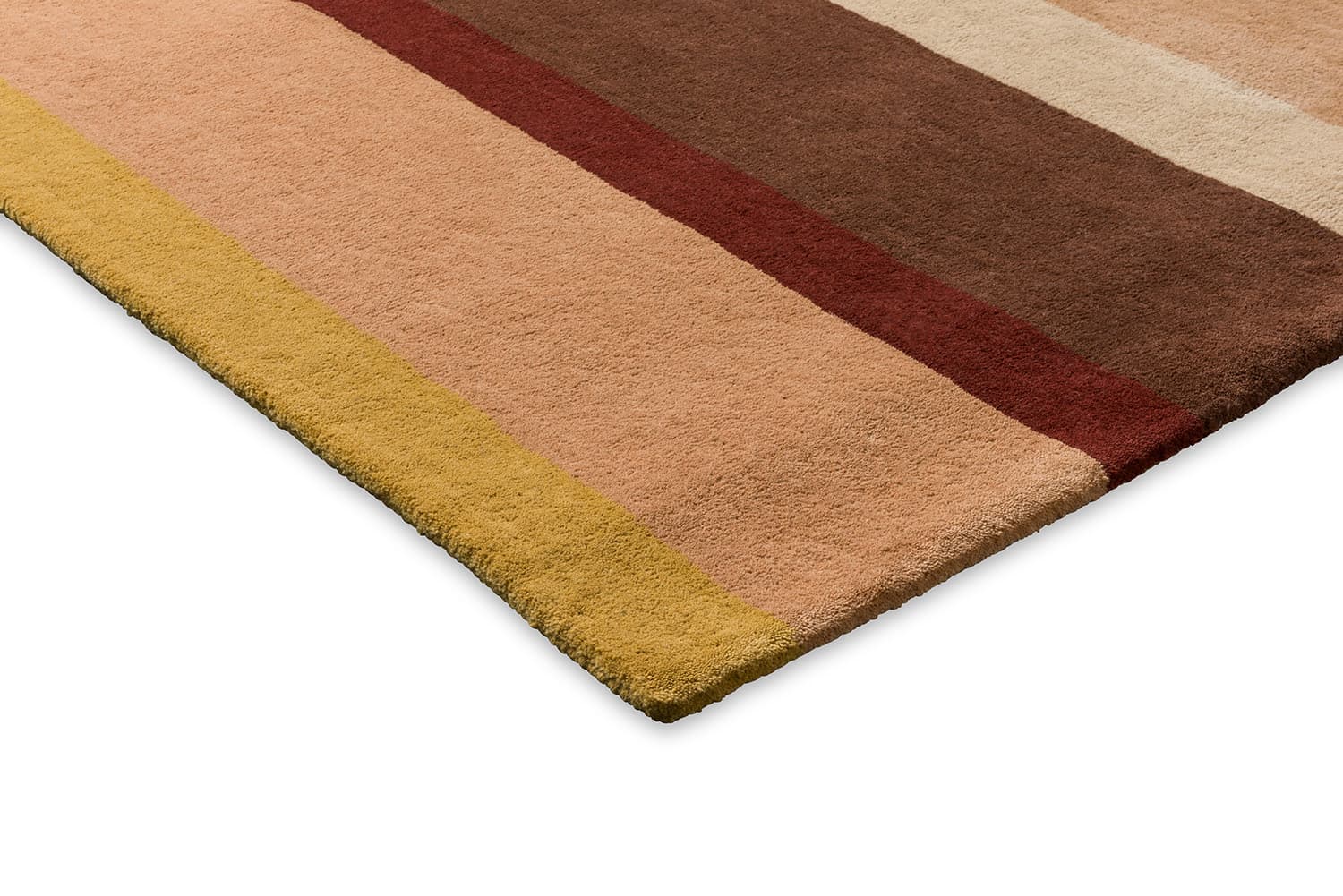 Rug Decor Linear Ruby beige, brown 250x350, wool, Brink&Campman - 378397