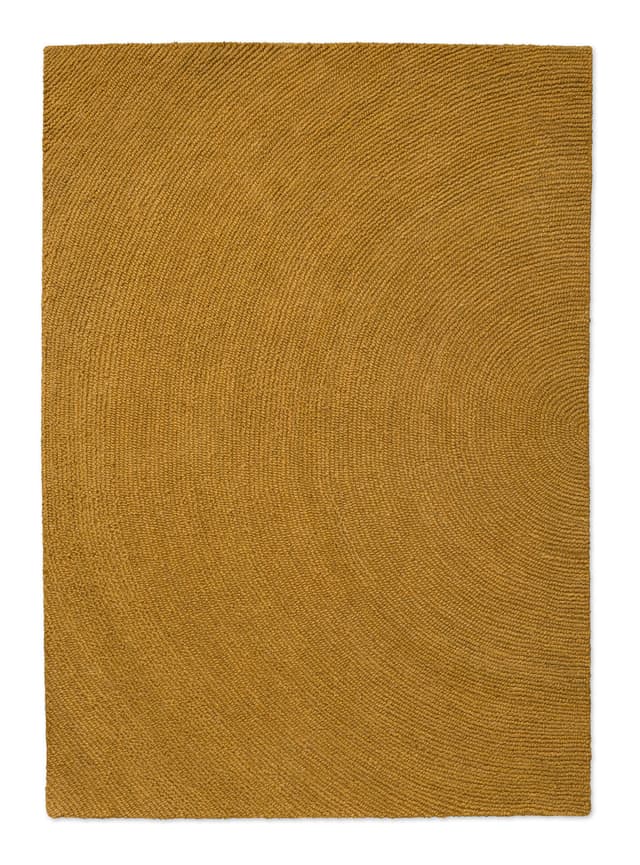 Rug Decor Echo Ochre yellow 140x200, wool, Brink&Campman - DIMENSION