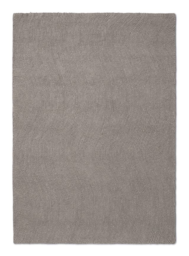 Rug Decor Echo Pebble grey 140x200, wool, Brink&Campman - DIMENSION
