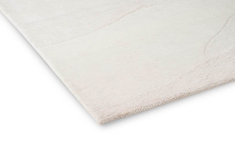 Rug Decor Scape Woolwhite white, beige 140x200, wool, Brink&Campman - 378742