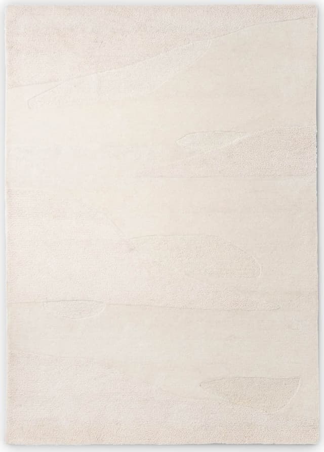 Rug Decor Scape Woolwhite white, beige 140x200, wool, Brink&Campman - DIMENSION