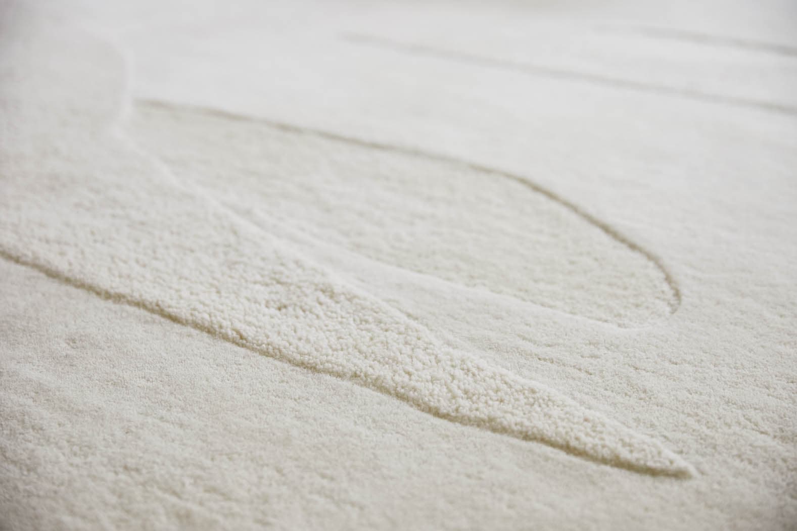 Rug Decor Scape Woolwhite white, beige 160x230, wool, Brink&Campman - 378745