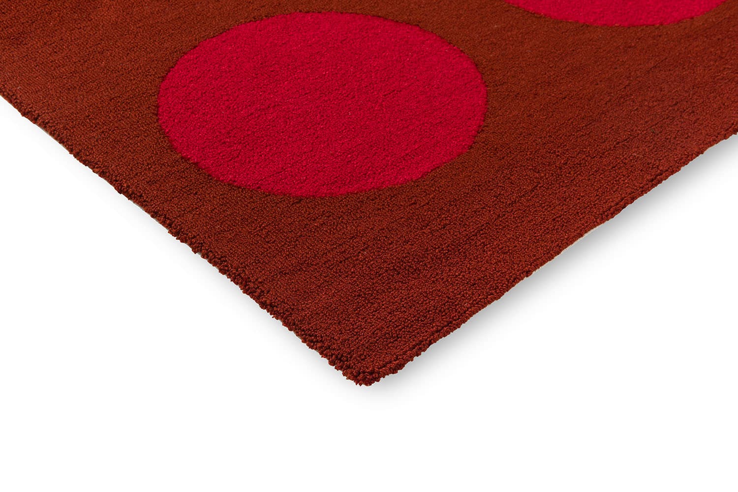 Dywan Festival Dots Red czerwony 250x350, Brink&Campman - 379072