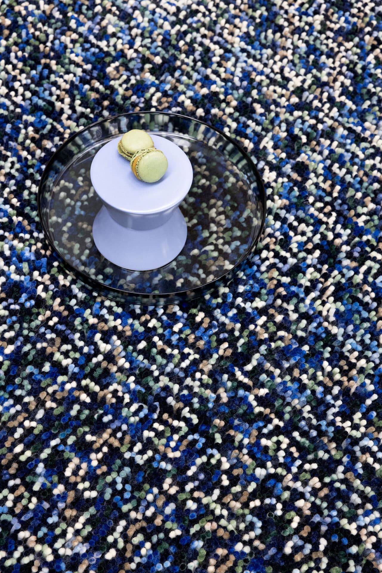 Rug Pop Art True Blue blue 200x280, wool, Brink&Campman - 379532