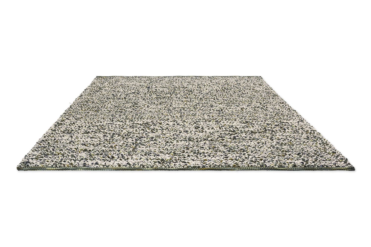 Dywan Marble Pine Forest beżowy, zielony 140x200, wełna, Brink&Campman - 379810