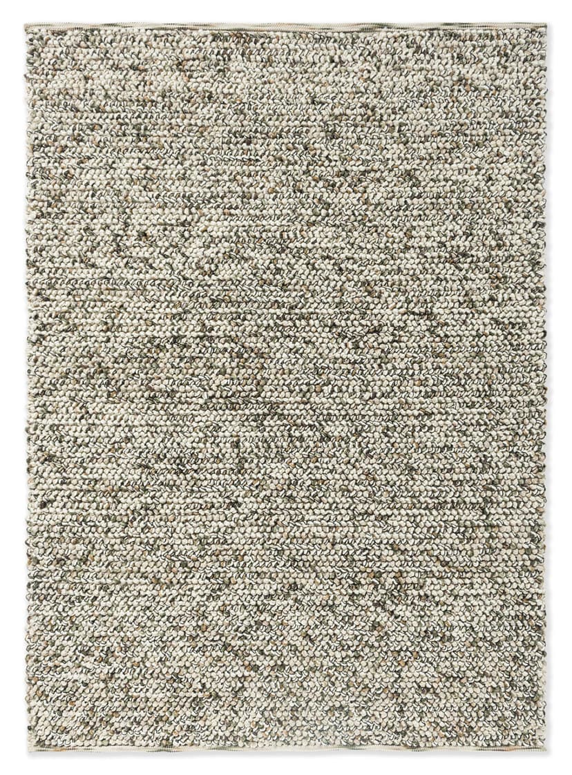 Dywan Marble Moss Green beżowy, piaskowy, zielony 140x200, wełna, Brink&Campman