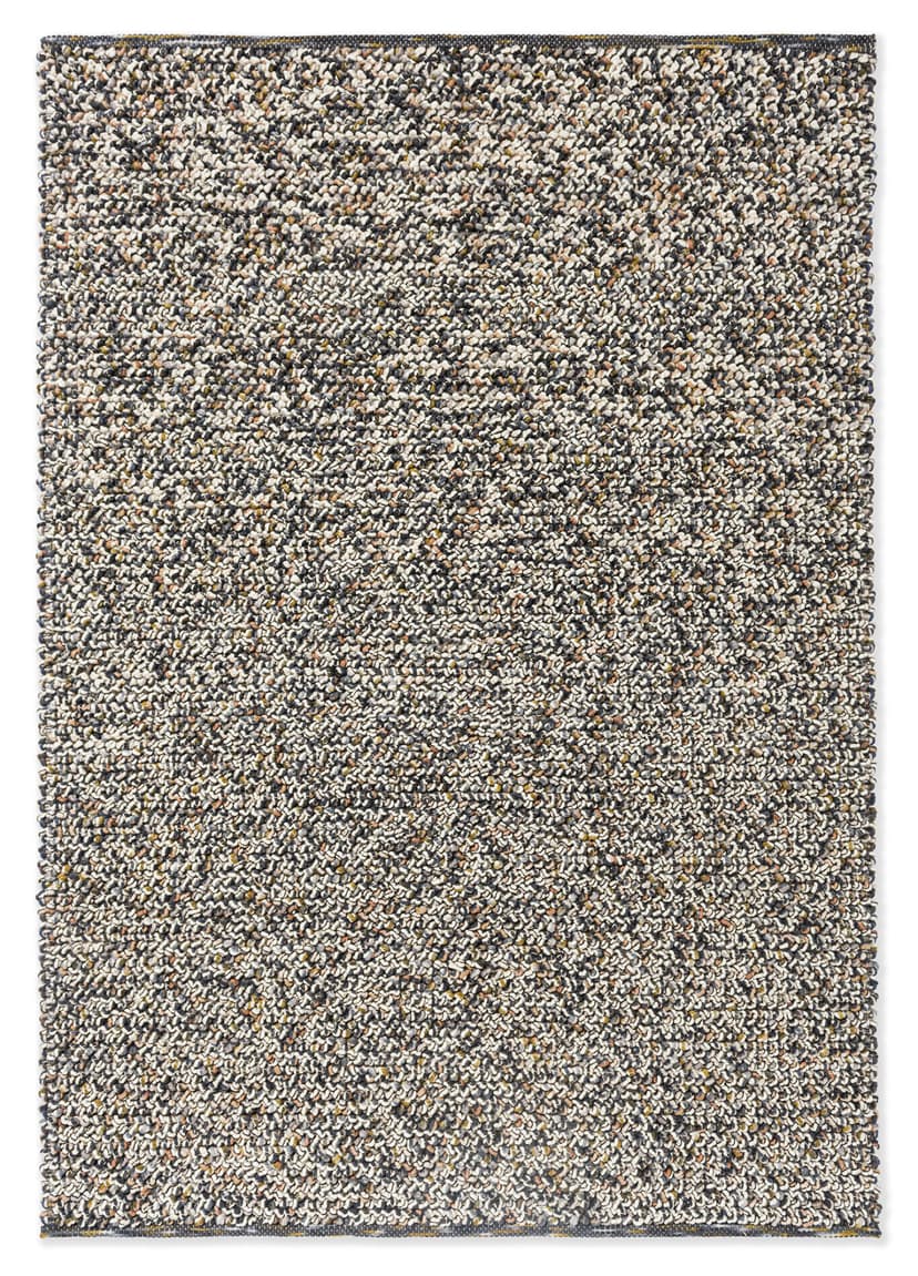 Dywan Marble Carbon beżowy, brązowy, granatowy, niebieski, piaskowy 140x200, wełna, Brink&Campman